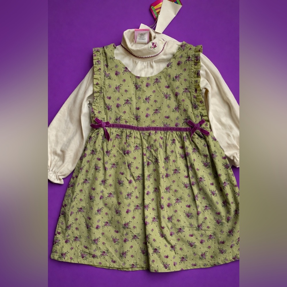 Vintage 90s Corduroy Dress